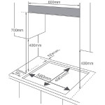 Встраиваемая газовая варочная панель Midea MG696TRGI-B
