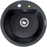 Кухонная мойка Zigmund & Shtain Kreis 505F темная скала