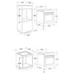 Встраиваемый электрический духовой шкаф Candy FCP 615 X/E1