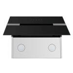 Каминная вытяжка Maunfeld Mersey 60 нержавеющая сталь/черное стекло