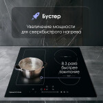 Встраиваемая индукционная варочная панель Zigmund & Shtain CI 34.6 B