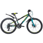 Велосипед Novatrack 24AHD.TORNADOHD.13BK20 черный