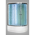 Душевая кабина Deto EM4512LLED+GM
