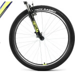 Велосипед Forward Flash 26 1.2 синий/ярко-зеленый 2022 г 17" RBK22FW26656