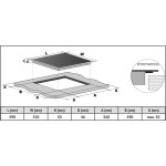 Встраиваемая электрическая варочная панель Korting HK 60003 B