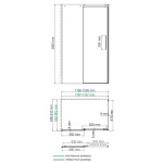 Душевой уголок WasserKraft Alme 15R07