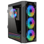 Компьютерный корпус Ginzzu SL400 FAN RGB