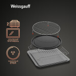 Встраиваемый электрический духовой шкаф Weissgauff OE 449 PDB