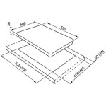 Встраиваемая газовая варочная панель Smeg SRV864AOGH