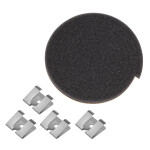 Встраиваемая электрическая варочная панель Maunfeld EVCE.453.D-BK