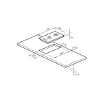 Встраиваемая газовая варочная панель Lex GVS 321 IX