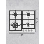 Встраиваемая газовая варочная панель Zigmund & Shtain G 14.6 S