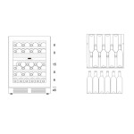Винный шкаф Dunavox DAUF-45.125DSS.TO