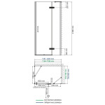 Душевой уголок WasserKraft Aller 10H06R