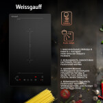 Встраиваемая индукционная варочная панель Weissgauff HI 32 BFZC
