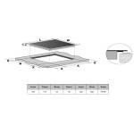 Встраиваемая электрическая варочная панель Weissgauff HV 640 B