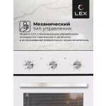 Встраиваемый электрический духовой шкаф Lex EDM 4570 WH