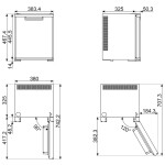 Минибар Smeg MTE30