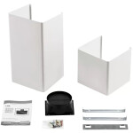 Каминная вытяжка Krona Liva 600 white PB