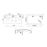 Встраиваемая газовая варочная панель Smeg PVL6106CN