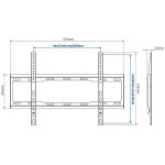 Кронштейн для телевизора Arm Media Steel-1 черный