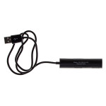 Разветвитель USB 2.0 Buro BU-HUB4-0.5R-U2.0 черный