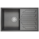 Кухонная мойка Granula GR-8002 шварц