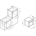 Встраиваемый электрический духовой шкаф Exiteq F 41 MR