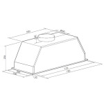 Встраиваемая вытяжка Graude LB 75.0 E