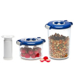 Набор вакуумных контейнеров Status VAC-RD-Round Blue