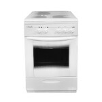 Электрическая плита Лысьва ЭП 301 МС WH со стеклянной крышкой