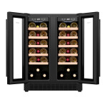 Встраиваемый винный шкаф Maunfeld MBWC-112S40