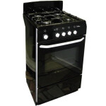 Газовая плита DeLuxe 5040.38 гщ черный