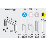 Степлер электрический Novus J155 A (031-0298)