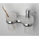 Держатель дозатора и стакана WasserKraft Berkel K-6889