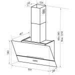 Каминная вытяжка Zigmund & Shtain K 142.6 B
