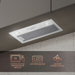 Каминная вытяжка Weissgauff Alpha 45 PB WH