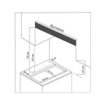Встраиваемая газовая варочная панель Midea MG3260TGW