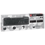 Клавиатура Defender HM-830 Black USB