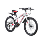 Велосипед Novatrack Prime белый (20AH6D.PRIME.WT9)
