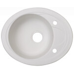 Кухонная мойка Kuppersberg Capri 1B1D S white
