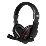 Гарнитура Oklick HS-L380G Abbadon черный/красный