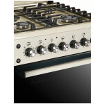 Комбинированная плита Ideal L405 ГК молочный