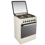 Комбинированная плита Ideal L355 ГК молочный