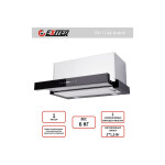 Встраиваемая вытяжка Exiteq EX-1146 black