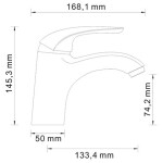 Смеситель для раковины WasserKraft Rossel 2803 хром