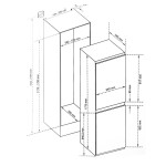 Встраиваемая морозильная камера Scandilux FNBI 524 E