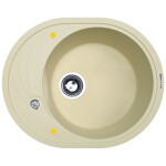 Кухонная мойка Zigmund & Shtain Kreis OV 575 молодое шампанское