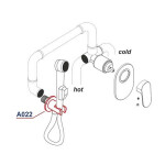 Подключение шланга WasserKraft A022