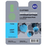 Картридж Cactus CS-EPT0825 светло-голубой